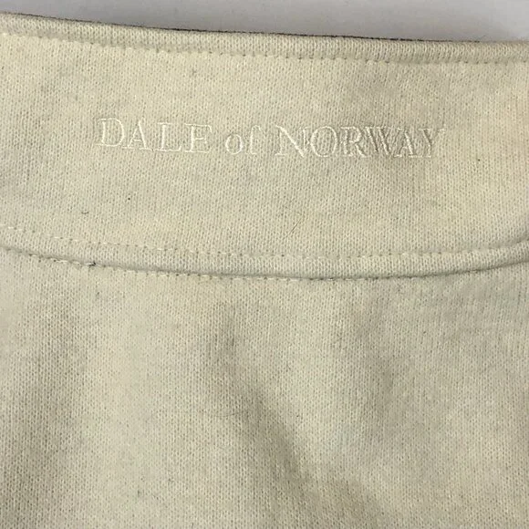 Dale of Norway Womens White Full Zip Weatherproof Nano Cardigan Sweater Size XL - Picture 13 of 14